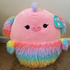 squishmallows elda the ostrich plush